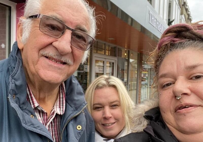 happy family members